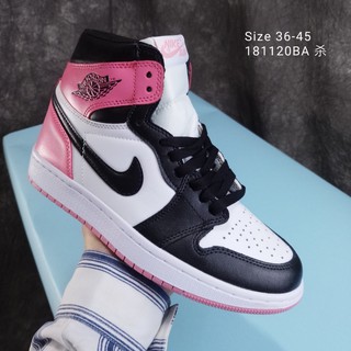 NIKE AIR Jordan1 AJ1 pink men and women casual sneakers