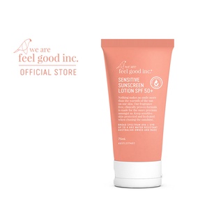 We Are Feel Good Inc. : Sensitive Sunscreen Lotion SPF 50+ โลชั่นกันแดดสูตรอ่อนโยน SPF 50+ ขนาด 75ml