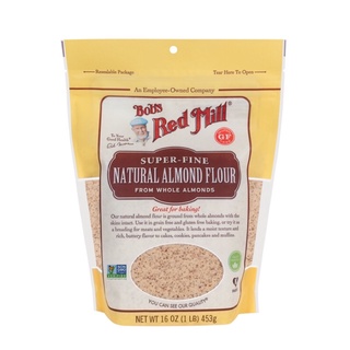 ✅ Keto Super-Fine Natural Almond Flour 453g แป้งอัลมอนด์สูตรละเอียดพิเศษ คีโต Bob’s Red Mill