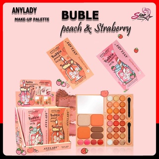 ANYLADY Bubble Make up Palette eyeshadow  Peach &amp; Straberry 8636N