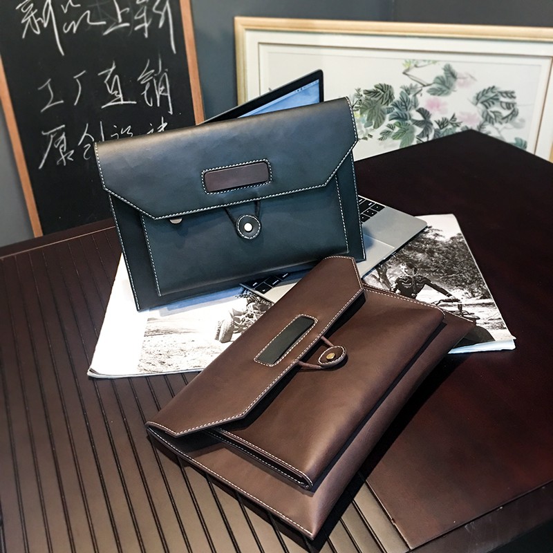 2 COLORS I Mens Clutch / AndBun Clutch By "The X Woof" - Office Xcanner นําเข้า MB1002 MB1003