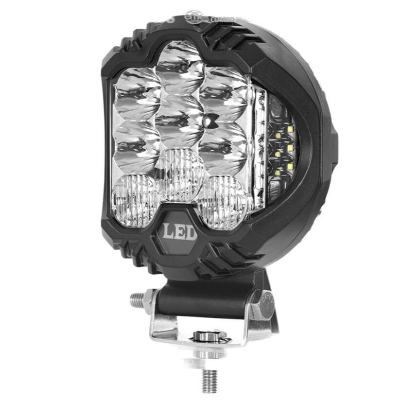 5 inch LED Work Light Round Driving Light Spot 6000K White DRL 50W 12V 24V For 4x4 Truck SUV Off-roa