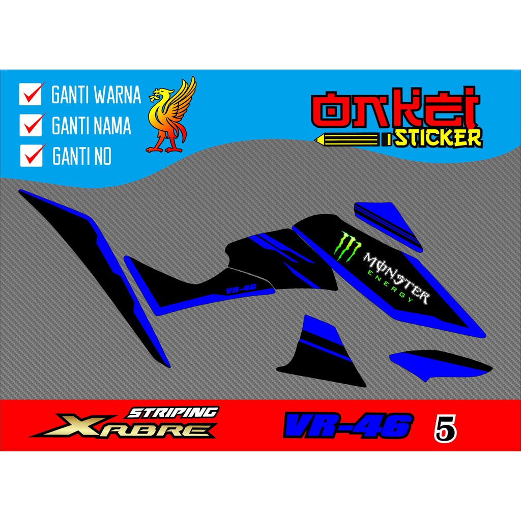 แถบ Xabre vr46******