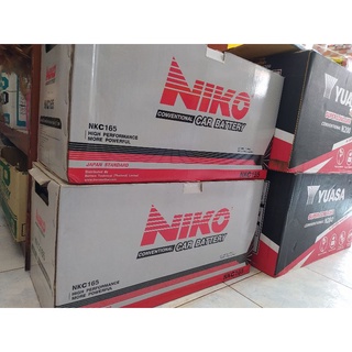 แบตเตอรี่ Niko Nkc 165 แบตเตอรี่ 150 ah รถใหญ่ งานโซ่ล่า 
ของใหม่ไม่ค้างสต๊อก