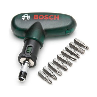 BOSCH ชุดไขควงมือ 10 ชิ้น