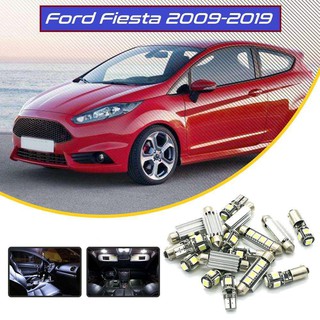 Ford Fiesta (MK6) หลอดไฟ​ LED​ ตกแต่ง​ภายใน​ มีให้เลือกหลายสี ; สดใส ;รับประกัน 1 ปี; ไฟแผนที่ ไฟเพดาน ไฟป้ายทะเบียน