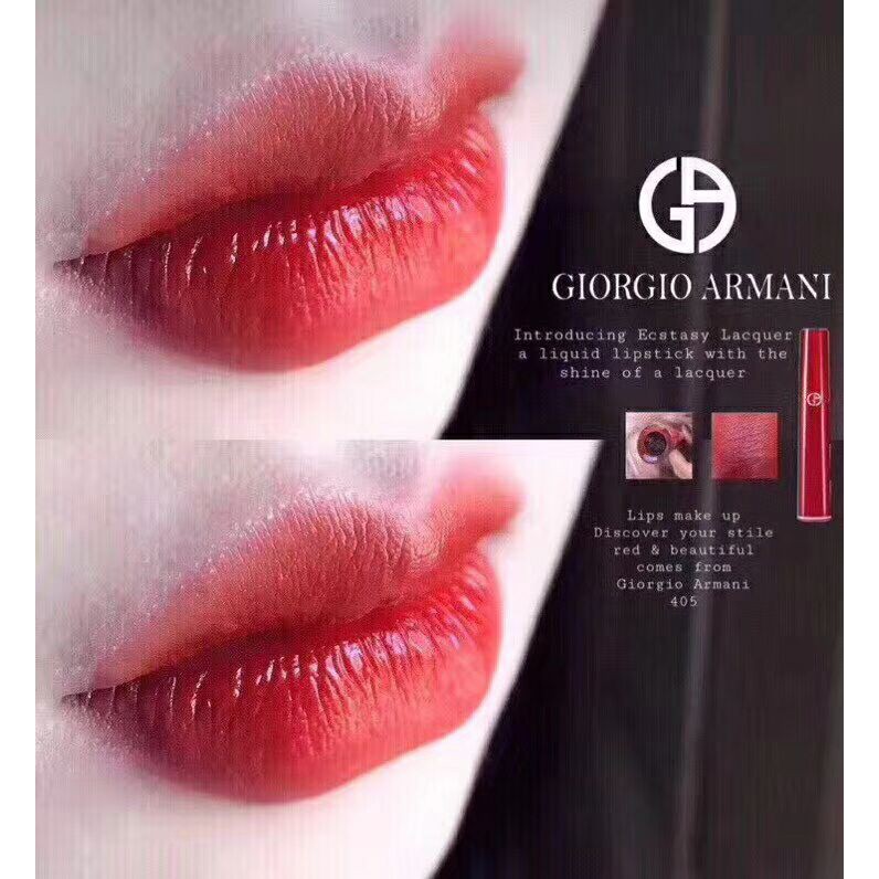 armani bag red