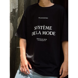 【Hot】เสื้อยืด freesize ลาย DELA MODE