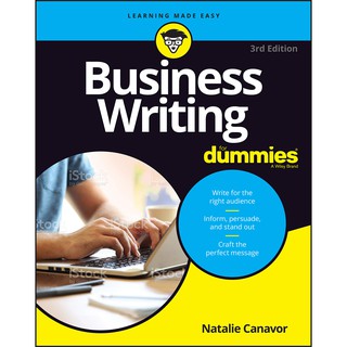 Business Writing for Dummies (For Dummies (Business &amp; Personal Finance)) (3rd) [Paperback] หนังสือภาษาอังกฤษใหม่พร้อมส่ง