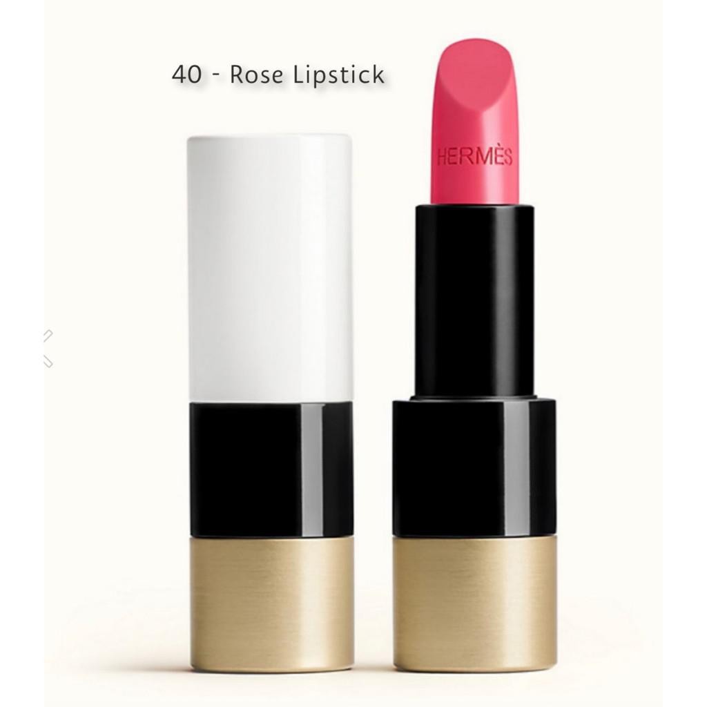 Rouge Hermes, Satin lipstick Rose Épicé satin Hermes#40