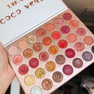 ทาตาCOCO VENUS พาเลตอายแชโดว์ 35 สี เนื้อดินน้ำมัน สีสวย ติดทน ของแท้ 100 %