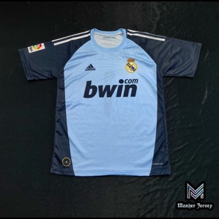 เสื้อกีฬาแขนสั้น พิมพ์ลาย Real Madrid Goalkeeper Jersey 2010s