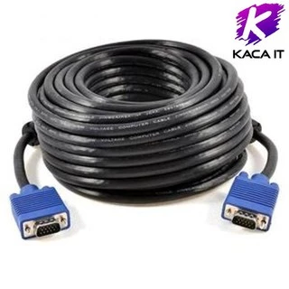 สายต่อภาพจอ สาย VGA to VGA 15pin สายทองเหลือง มีขนาด1.5เมตร , 3เมตร , 5เมตร