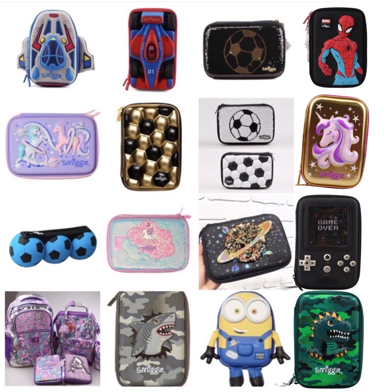 ❤️แถมฟรี ดินสอsmiggle1แท่ง กล่องดินสอ smiggle ของแท้จากออสเตรเลีย