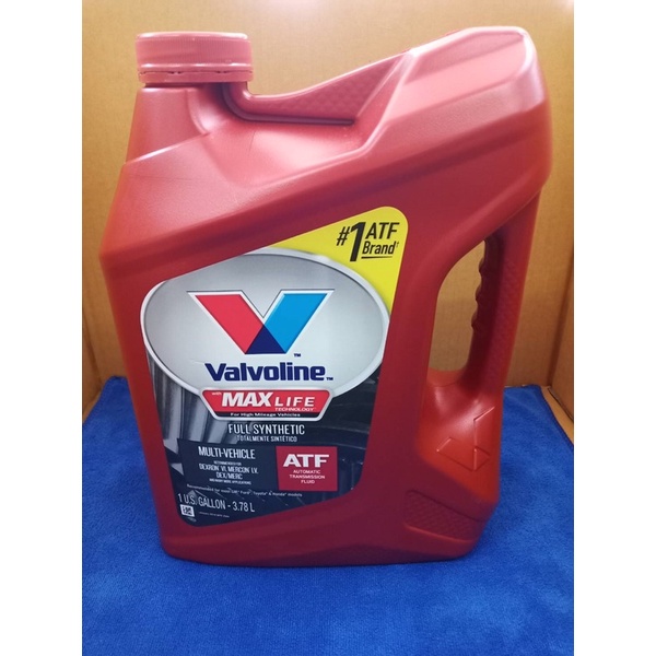 น้ำมันเกียร์ ATF MAX LIFE Valvoline น้ำมันเกียร์ออโตเมติกสังเคราะห์100% ขนาด 3.785