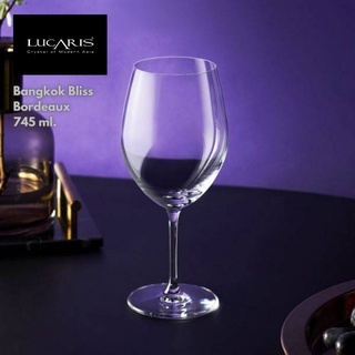 Lucaris bangkok bliss bordeaux 745 ml.-แก้วคริสตัลแท้ Lucaris รุ่น bangkok bliss bordeaux 745 ml มล. สำหรับไวน์แดง