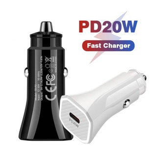 ที่ชาร์จในรถยนต์ 20W PD USB-C ชาร์จเร็ว สําหรับ 13 12 QC