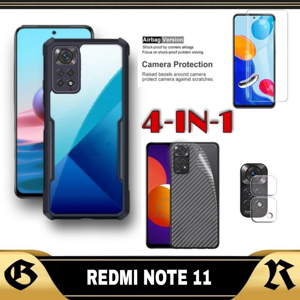 LAYAR TRANSPARKENT CASE Xiaomi Redmi Note 11 4G 2022 Note 11s 4G 2022 Redmi Note 11 Pro 2022 Note 11