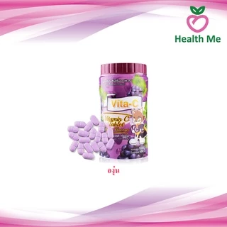 Vita-C Vitamin C Tabletไวต้า-ซี วิตามินซี25mg.อัดเม็ด : 1กระป๋อง บรรจุ1000เม็ด