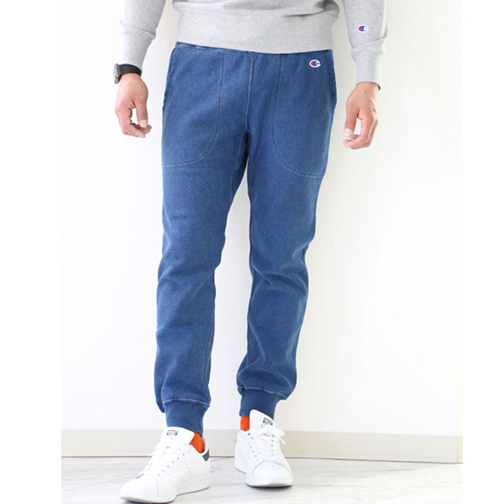 CHAMPION MEN - JP กางเกงขายาวผู้ชาย-ไซส์เอเชีย RW SWEATPANT  C3-M202-326