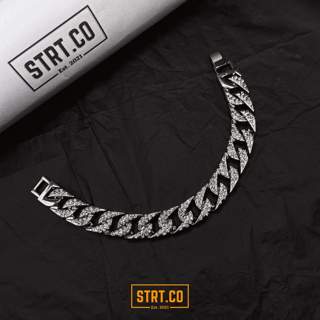 STRT.CO Iced-Out Miami Chain ฮิปฮอป
