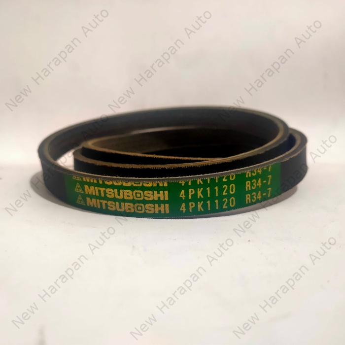 4PK1120 Mitsuboshi Fan/Van/V Belt Rib Ritbelt Fanbelt L200 ดีเซล