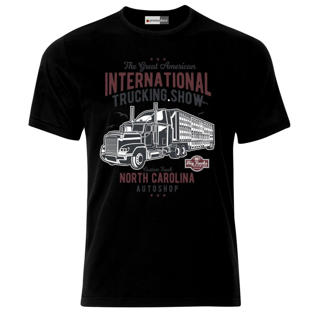 ความแปลกใหม่รถบรรทุกขนาดใหญ่ Camion Lorry Driver Hgv รถบรรทุกเสื้อยืด Slim Fit เสื้อยืดสวมใส่ทุกวัน