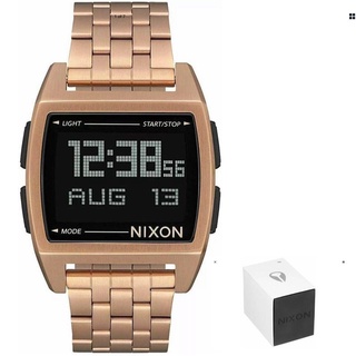 นาฬิกา NIXON MENS A1107-897 THE BASE ROSE GOLD DIGITAL พร้อมกล่อง (ใหม่)