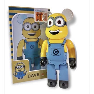 Bearbrick 400% DAVE Despicable ME 3 ABS Grade 28 cm