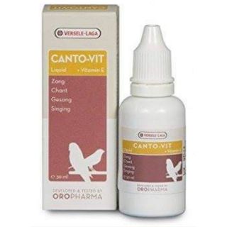 Versele Laga CANTO-VIT อาหารเสริมนก วิตามิน เร่งร้อง กระตุ้นการร้อง (30 ml.)