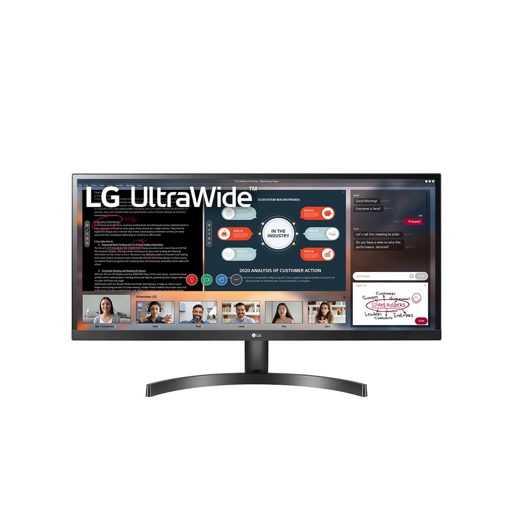[IT WIZARD ผ่อน 0%] LG 29" Ultrawide 29WL500- IPS, HDMI, 75Hz- Monitor มอนิเตอร์ จอคอมพิวเตอร์ (มือสอง)