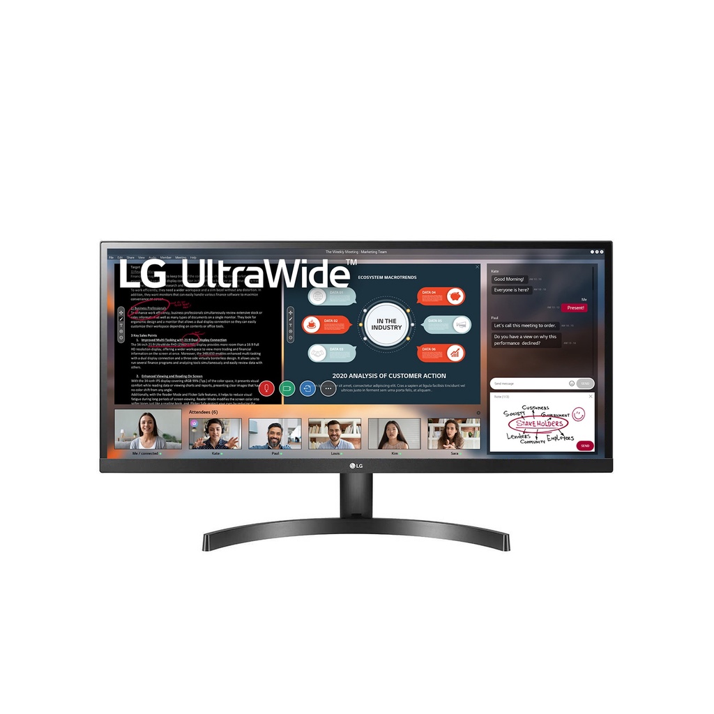 [IT WIZARD ผ่อน 0%] LG 29" Ultrawide 29WL500- IPS, HDMI, 75Hz- Monitor มอนิเตอร์ จอคอมพิวเตอร์ (มือส