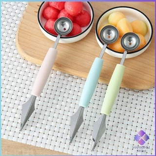 MahaThai ที่ตักผลไม้ 2 in 1 แกะสลักผลไม้ fruit spoon
