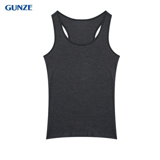 GUNZE เสื้อกล้าม หลังสปอร์ต รุ่น NH6110 สีดำ