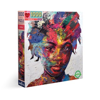 eeBoo Angela 1,000 Pc Sq Puzzle - จิ๊กซอว์รูปแองเจล่าแบบ 1,000 ชิ้น