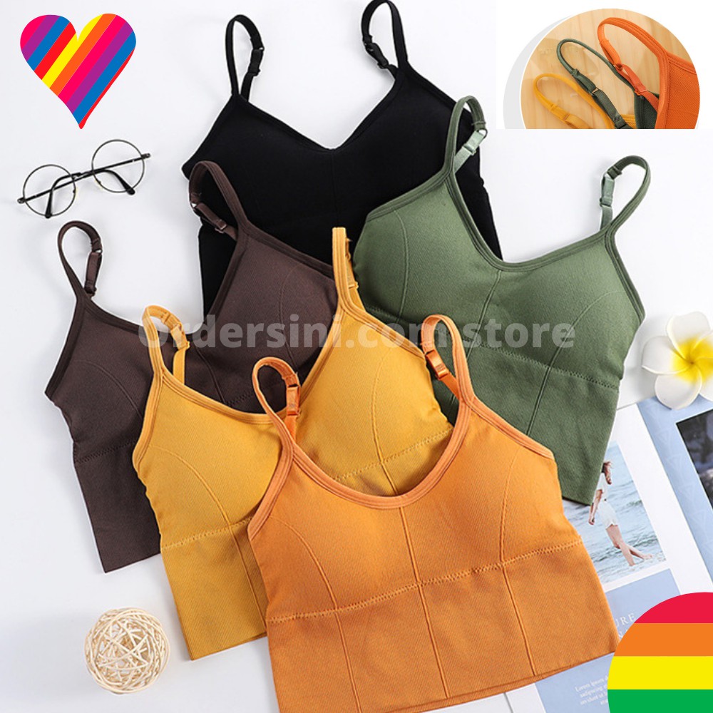 Tube Bra U-Shaped Seamless Non-Wire Push Up Tube Bra ฟิตเนสโยคะ Bralette ชุดชั้นในเสื้อกล้าม