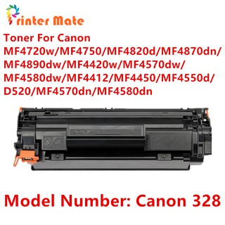 ตลับหมึกเทียบเท่า รุ่น Canon328/328  ใช้กับ Canon MF4720w/MF4750/MF4820d/MF4870dn/MF4890dw/MF4420w/MF4570dw/MF4580dw