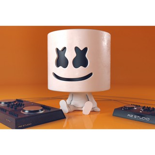 โปสเตอร์ DJ Marshmello ดีเจมาร์ชเมลโล Electronic Music Poster ภาพถ่าย รูปภาพ ตกแต่งผนัง วงดนตรี ตกแต่งบ้าน