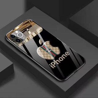 เคสไอโฟน 14 pro max เคสโทรศัพท์มือถือกระจกนิรภัย กันตก พรีเมี่ยม สไตล์แฟชั่น สําหรับ iPhone 14 13 12 11 pro max 14 plus