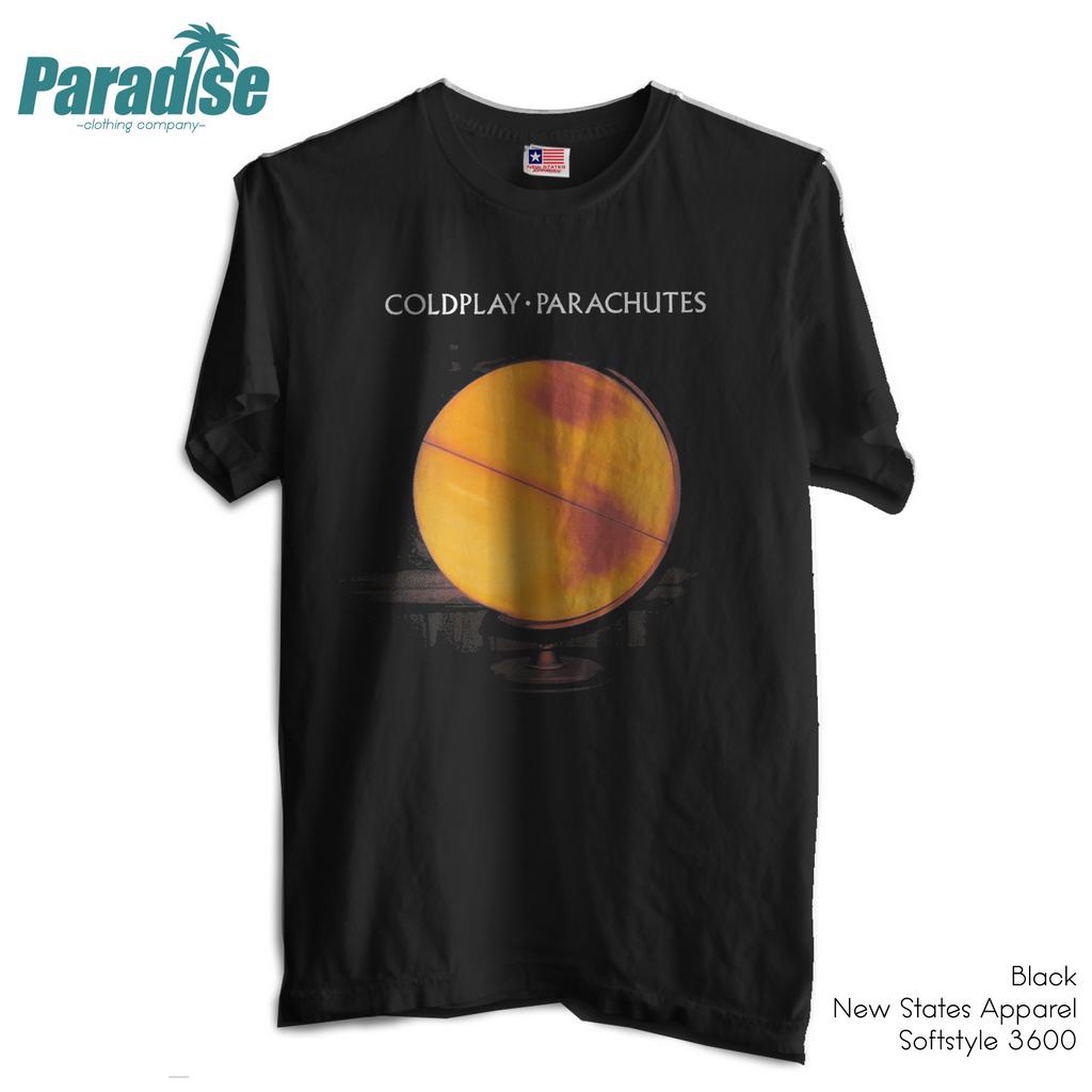 เสื้อยืดวง Coldplay PARADISE - ร่มชูชีพ