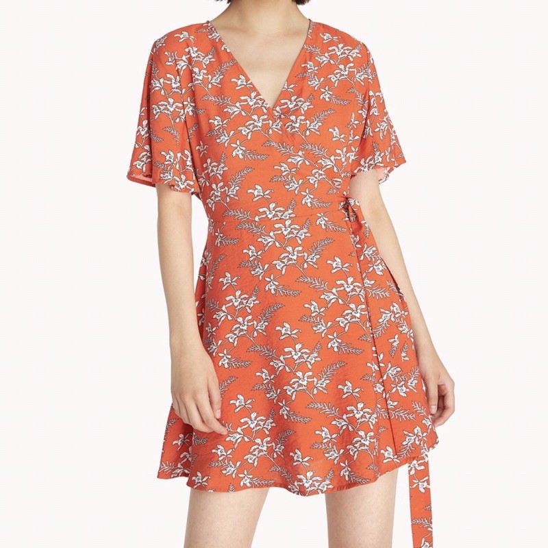 (ส่งต่อ) ใส่1 ครั้ง pomelo mini floral dress #pomelo