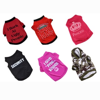 [Vip] Unisex Puppy Dog Cat Cotton Hoodie T-Shirt Vest Spring Autumn Clothes Apparel