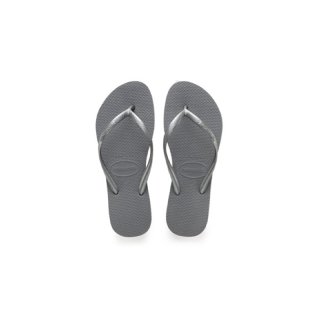 HAVAIANAS รองเท้าแตะผู้หญิง SLIM PREP STEEL GRAY 40000305178GYXX สีเทาเข้ม (รองเท้าแตะ รองเท้าผู้หญิง รองเท้าแตะหญิง)