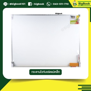 Tex กระดานไวท์บอร์ดแม่เหล็ก ขนาด 40x60 cm. ใช้ร่วมกับปากกาไวท์บอร์ด เท็กซ์ พร้อมส่ง !!