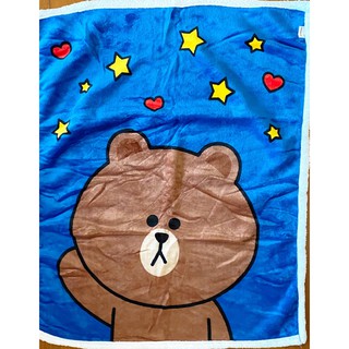 ผ้าห่ม Brown ไลน์เฟรนด์ Missha Line Friends Brown Bear Limited Edition Blanket