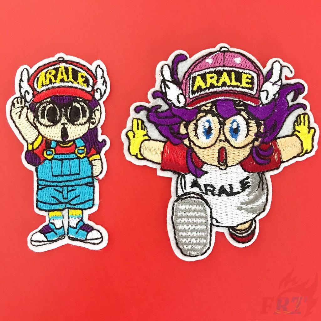 ☸ Anime - Arale Patch ☸ 1Pc Diy Sew On Iron On Badges Patches