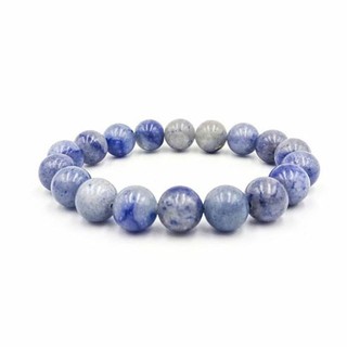 กำไลข้อมือหินแท้ Blue Aventurine ขนาด 8,10 มิล