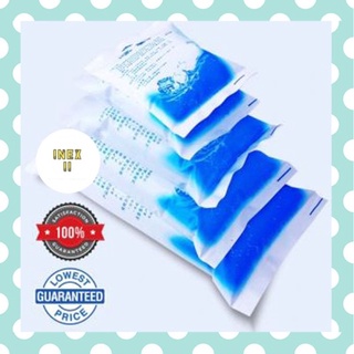 INEX2SHOP  (10 PCS) ถุงเก็บความเย็นแบบใส่น้ำ ice pack ice gel  ไอซ์แพค เจลเย็น น้ำแข็ง เจลเก็บความเย็น