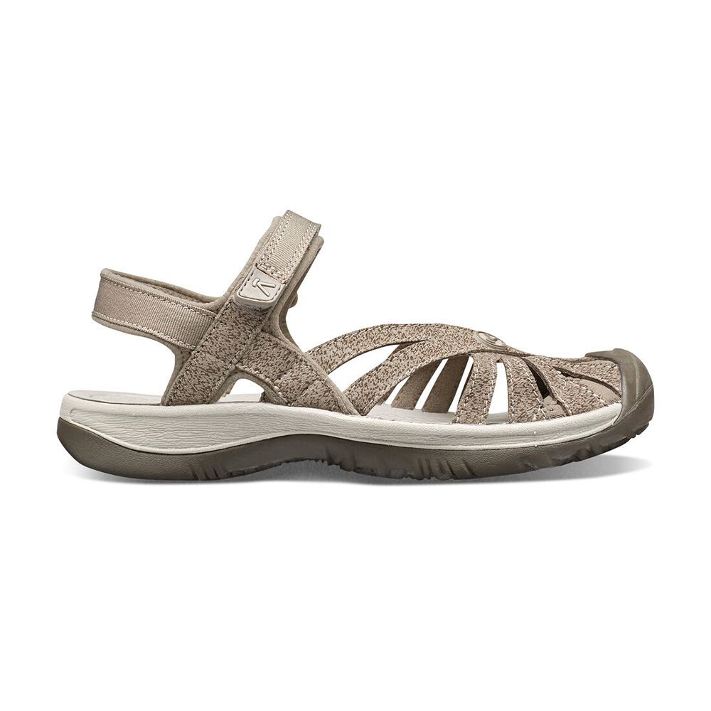 Keen รองเท้าผู้หญิง รุ่น Women's ROSE SANDAL (BRINDLE/SHITAKE)