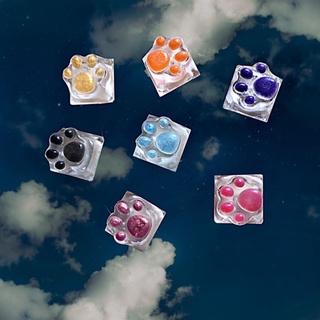 cat paw keycaps คีย์แคปเท้าแมว คีย์บอร์ดเกมมิ่ง แต่งคอม แต่งคีย์บอร์ด คีย์แคปเรซิ่น